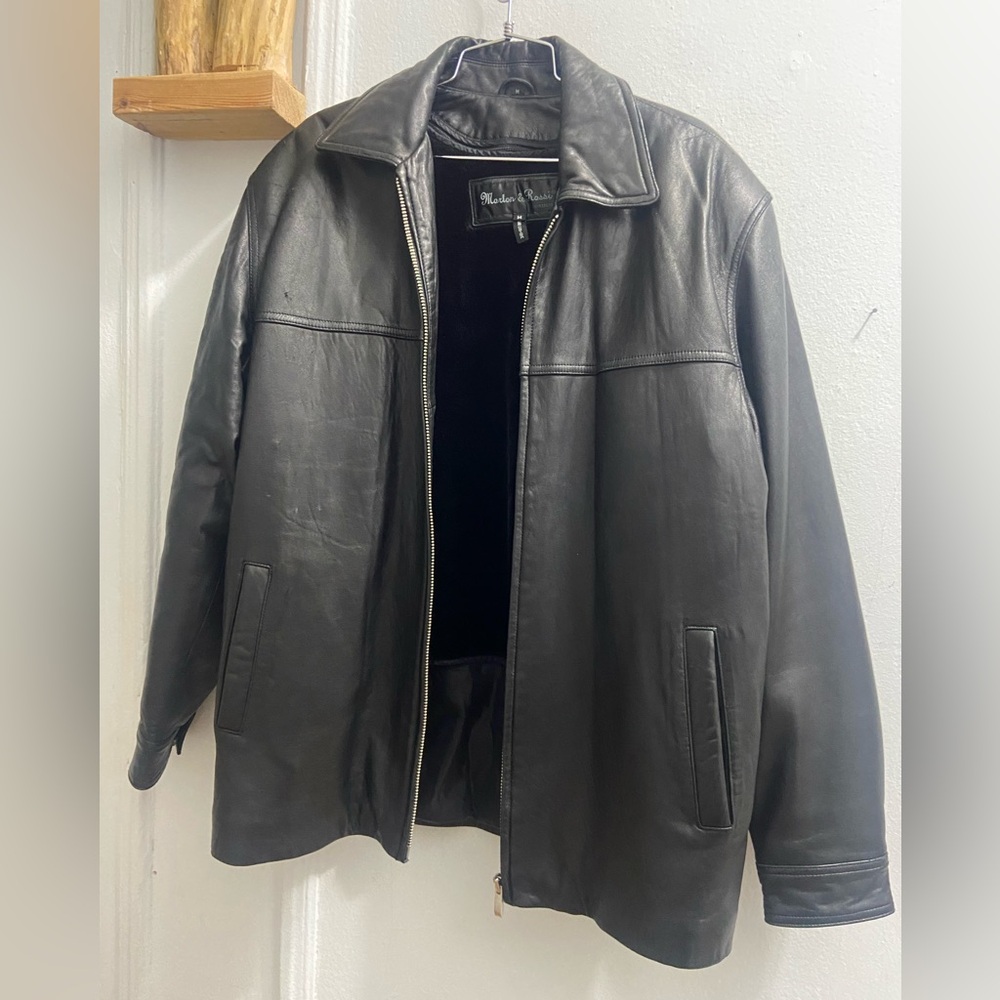 Morton and Rossi genuine leather jacket
